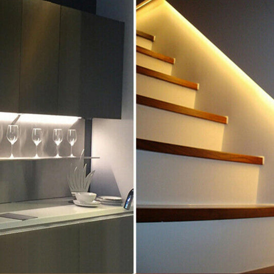 Motion Sensor LED Light Strips for Wardrobe, Bathroom, Stairs