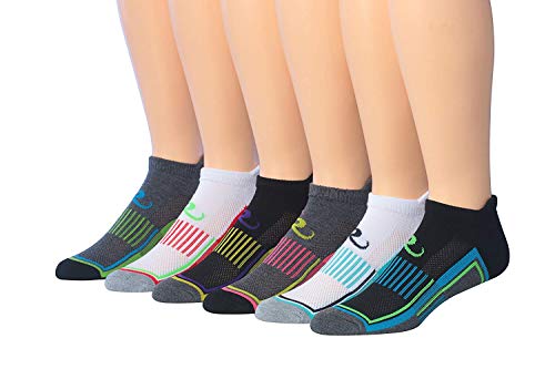 Ronnox Men's 6-Pairs Low Cut Running & Athletic Performance Socks