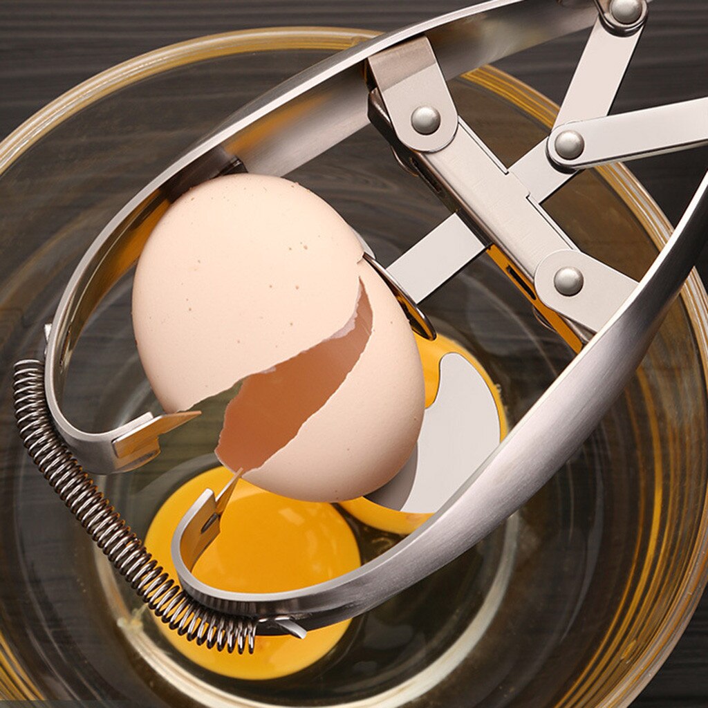 Stainless Steel Egg Scissors Eggshell Cutter Egg Opener