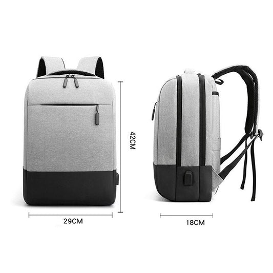 Men's Business Backpack New Multifunctional Luxury Urban Bag USB