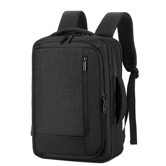 Men's Backpack Trendy Multifunctional Oxford Cloth Laptop Backpack USB