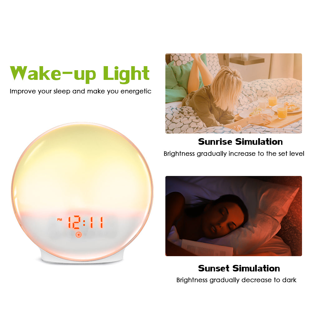 Wake-up Light Alarm Clock - Daylight Simulator