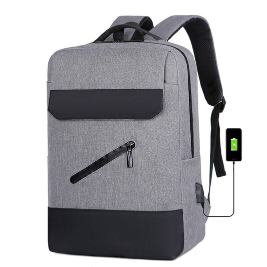 Men's Backpack Multifunction USB Charging Bag For Laptop Large