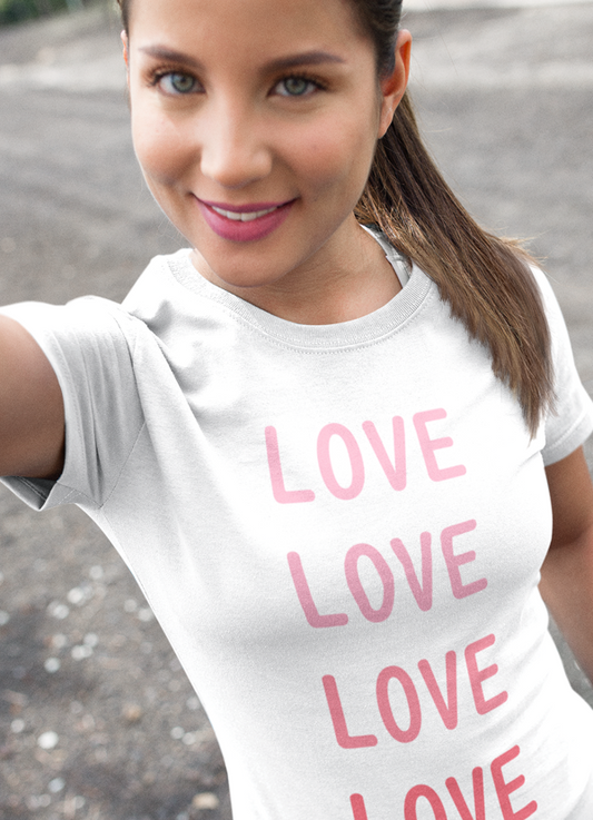 Love Love Love Women T-shirt
