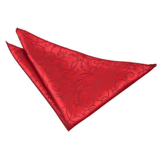 Swirl Handkerchief - Burgundy